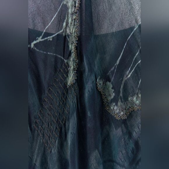 NWT ZARA Benla HALTER DRESSโWITH METALLIC THREAD AND BEADING - Picture 12 of 15